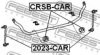 FEBEST CRSB-CAR Stabiliser Mounting